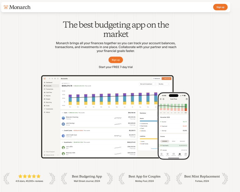 Take Control of Your Finances with Monarch Money